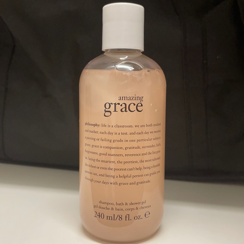 NEW Philosophy Amazing Grace shampoo, bath & shower gel 8 oz.